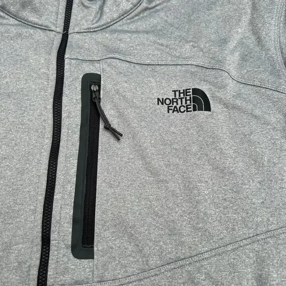 The North Face Mens Canyonlands Full-Zip Fleece Heather Gray Sweatshirt Size 2XL - Picture 8 of 12